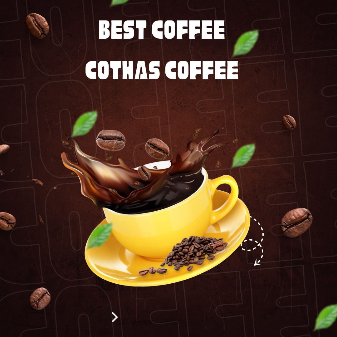 Cothas Coffee Speciality Blend Medium Roast Ground Coffee, 184g, pack of 8