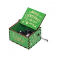 thumbnail image 1 of BELOVING Merry Christmas Music Box Compact Desk for Office Birthday Gift Celebrations Style B, 1 of 9