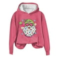 thumbnail image 2 of Épargne d'Été! Aqestyerly Femmes à Manches Longues Noël Tops Femmes Noël Imprimé Col Rond à Manches Longues Top en Vrac Pull, 2 of 3