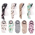thumbnail image 3 of Walbest Floral Satin Sleep Cap for Long Hair, Satin Sleep Bonnet Extra Large Sleeping Head Cover Wide Band Night Sleep Hat Hair Loss Cap for Women Braids Dreadlock Cap Curly Hair Care, 3 of 7