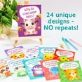 thumbnail image 6 of 24 Colorful Animal Joke Notecards for All Ages – Ideal for Friends, Family, Kids, Students, and Teachers! Share Laughter with Vibrant, Unique Humor, 6 of 6