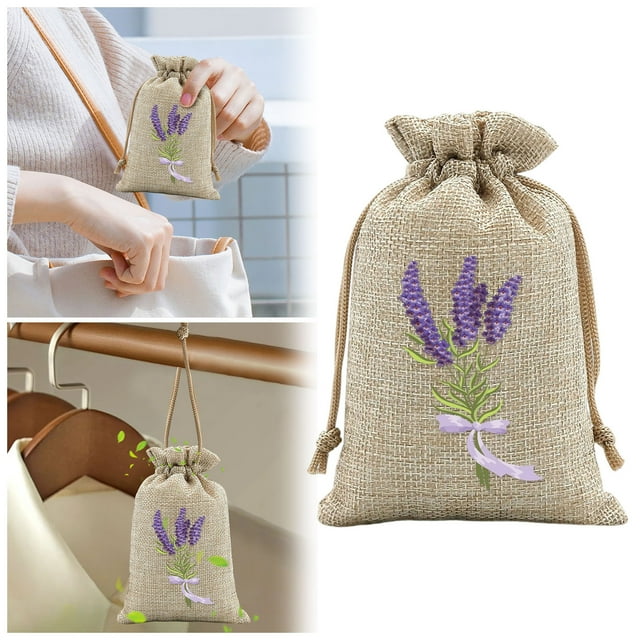 Empty Bag With Drawstring Made Of Suitable For Storing Aromatherapy Bags In Car Storage And Decoration