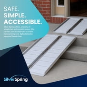 Silver Spring Mobility and Utility Ramp, 2 Foot Single Fold with 600 lb Capacity