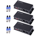 thumbnail image 1 of 3X DMX512 4CH x 8A Descifrador LED Controlador Dispositivo de 4 Canales RGBW LED Cinta DC12V-24V, 1 of 9