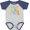 Baseball Heather and Navy, variant on Inktastic First Zoo Trip Boys or Girls Baby Bodysuit