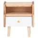 thumbnail image 1 of Mesita de noche para casa de muñecas 1:12, muebles de dormitorio en miniatura de madera, modelo de accesorios para niños, 1 of 5