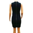 thumbnail image 3 of Adrianna Papell Black Sleeveless Sequined Sheath Dress, Women's Petite 4P, 3 of 4