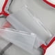 thumbnail image 3 of Advancent Bolsa de almacenamiento con cierre de cremallera de emergencia Estuche organizador de pastillas de tela Oxford Rojo Almacenamiento y organización del hogar Gris, 3 of 6