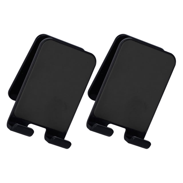 SOPOTUTU 2Ud Soporte Adhesivo Para Teléfono Negro Para Carga Y Organización En Hogar