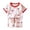 Summer Children Outfit Set-C458-Pink, variant on Toddler Infant Baby Girls Summer Outfits Print Short Sleeve Pocket T-Shirt Tops Pants Clothes Sets Girls Summer Set 1-6 Years,18-24 Months