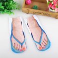 thumbnail image 6 of 3D Pattern Socks,Flip Flop Socks,Women Print Socks,Funny Flip Flop Socks for Women Manicure Print Socks,Cotton Women Socks Sandal Socks,Women Funny Slipper Socks Men Novelty Crazy Socks Gifts, 6 of 7
