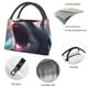 thumbnail image 4 of Fotbe Dramatic Shark Attack Bolsa Térmica Portátil con Estampado, Bolsa de Entrega de Alimentos Aislada, Bolsa Reutilizable de Gran Capacidad para Comidas y Supermercado, 4 of 6