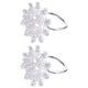 thumbnail image 3 of Christmas Snowflake Shaped Napkin Ring Set For Special Occasions With Elegant Design And Stainless Steel Material 2Pcs, 3 of 3