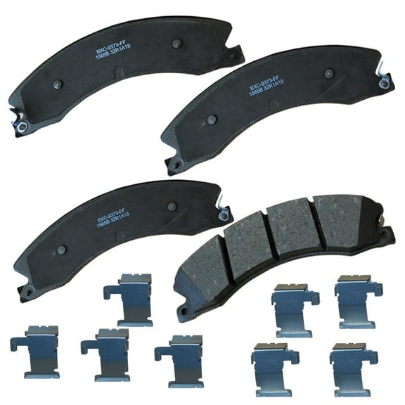 Bendix Brakes Disc Brake Pad Set Fits select: 2011-2018 CHEVROLET SILVERADO, 2014-2018 GMC SIERRA