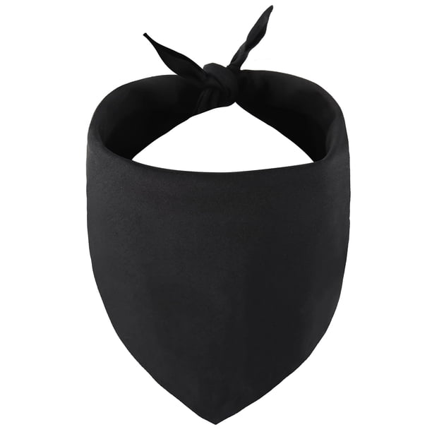 Gofshy Sublimación Bandanas para Perros en Blanco DIY Bufanda Triangular Blanca o Negra Sólida Pañuelo/Babero de Algodón Premium Diseño Personalizado Cumpleaños/Fiesta Idea Divertida Regalo de Comprom