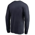thumbnail image 3 of Men's Navy Indiana Pacers Gradient Logo Long Sleeve T-Shirt, 3 of 4