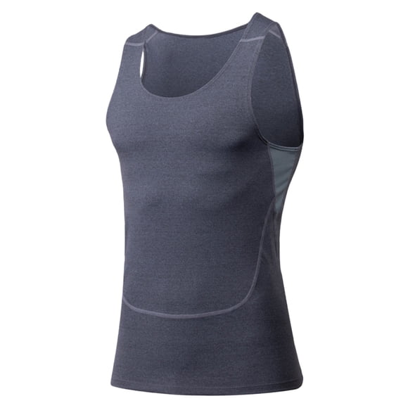 pstuiky Camisetas sin mangas para hombre, Camiseta deportiva y de fitness sin mangas de secado rápido de color liso para hombre. Tops elegantes para mujer xxl