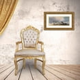 thumbnail image 3 of William Joy 24x15 Gold Ornate Framed and Double Matted Museum Art Print Titled - Shipwreck off the Coast in Winter, 3 of 4