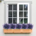 thumbnail image 5 of 10 paquetes de flores artificiales Sincero plantas de lavanda falsas 15 pulgadas para decoración de porche, 5 of 5