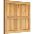 thumbnail image 2 of 26 7/8"W X 23"H Timbercraft Five 5 3/8" Boards Framed Board-N-Batten Shutters, Rough Sawn Western Red Cedar (Per Pair), 2 of 13