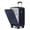 Navy Blue, variant on Front Open Carry On Luggage Laptop Compartment 100%PC TSA Lock Spinner Wheels 20" Lightweight Hardside Suitcase