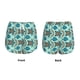 thumbnail image 3 of Balery Turtles And Seahorses Pantalones cortos deportivos para mujer con forro y dos bolsillos, elásticos, para entrenamiento, gimnasio, yoga-X-Large, 3 of 7