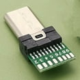 thumbnail image 3 of 10Pcs Micro-USB Terminal Plug Jack Connector 10Pin 15Pin Shutter Release Cable Adapter for Son Y X Peria Digital Cameras, 3 of 7