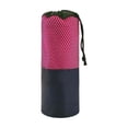thumbnail image 2 of Set de toallas deportivas refrescantes - Toalla de microfibra que absorbe el sudor de secado rápido para gimnasio, correr, exterior, bolsa portátil de malla para guardar, 2 of 6