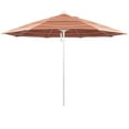 thumbnail image 3 of California Umbrella ALTO118002-5484-DWV Venture Silver Market Umbrella, Brass - 11 ft. x 8 Ribs, 3 of 4