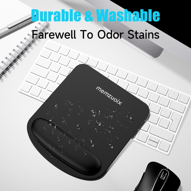 HALOKIN Mouse Pad with Memory Foam Wrist Support photo 3