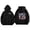 Black, variant on Women's Hoodie for Women Cozy Graphic Pullover Sweatshirt Designed for Sports and Everyday Wear in Comfort and Style Black L