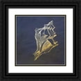 thumbnail image 1 of Murdock, Ramona 12x12 Black Ornate Wood Framed with Double Matting Museum Art Print Titled - Golden Seashell, 1 of 4