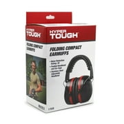 Hyper Tough Noise-Reducing NRR 26dB Padded Folding Compact Earmuffs, Meets ANSI S3.19-1974