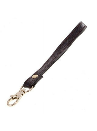 Buy Vegan Leather Wristlet Strap Replacement Wrist Strap Wristlet Keychain  Black Detachable Wristlet Strap for Clutch, Wallet, Keys Lanyard Loop  Online in India 