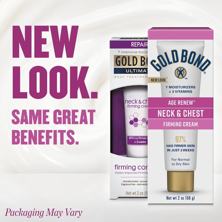 Gold Bond Age Renew Neck & Chest Firming Cream, 2 oz photo 2