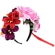 thumbnail image 3 of GOOHOCHY Corona de flores Diadema Corona floral Guirnalda Tocado Festival Banda para el cabello, 3 of 7