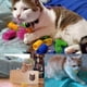 thumbnail image 4 of Muelles Espirales de Plástico ISMARTEN para Gato, 60 Unidades en Colores al Azar, 4 of 8