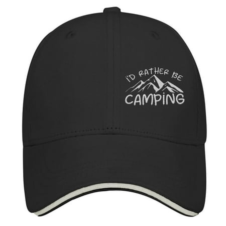 Glitter Baseball Hat hiking svg Embroidery Dad Hats for Men Cool Adjustable for FishingAllBlackOne Size