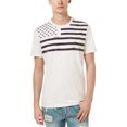 thumbnail image 1 of American Rag Mens Flag Graphic T-Shirt, vintagewhite, 2XL, 1 of 1
