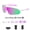 Transparent to gray, variant on Photochromic Safety Glasses, UV400 Transition Cycling Glasses for Men Women,Impact Resistant Outdoor Sports & Work Eyewear for Running, Cycling,Pickleball
