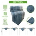 thumbnail image 5 of Blue Farmhouse Table Runner Linen Burlap Table Runner 72 Inches Long Vintage Wooden Country Dresser Scarves for Kitchen Island Coffee Dining Room Party Wedding Banquet Holiday Decoration 18"x72", 5 of 8