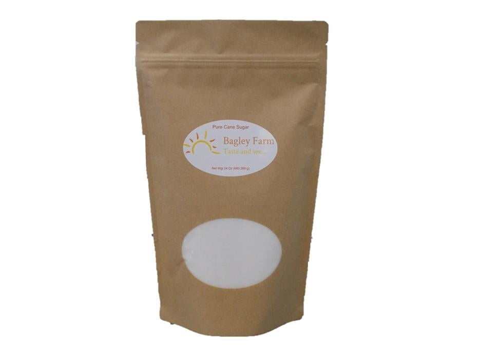 Bagley Farm's Pure Cane Sugar - 12 oz  Extra Fine  Non-GMO