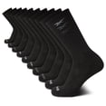 thumbnail image 1 of Calcetines Reebok Reebok Performance a media pantorrilla para hombre, paquete de 10, negros, 6-1, 1 of 7