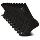 thumbnail image 1 of Calcetines Reebok Reebok Performance a media pantorrilla para hombre, paquete de 10, negros, 6-1, 1 of 7