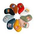 thumbnail image 2 of facefd Ensemble de 9 Pcs Couvre-Chefs en Fer de Golf Housse de Tête de Club de Golf pour Sports de Plein Air Multicolore, 2 of 5