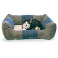 thumbnail image 3 of K&H Pet Products Original Logo Lounger, Grey/Blue, 16" x 20", 3 of 3
