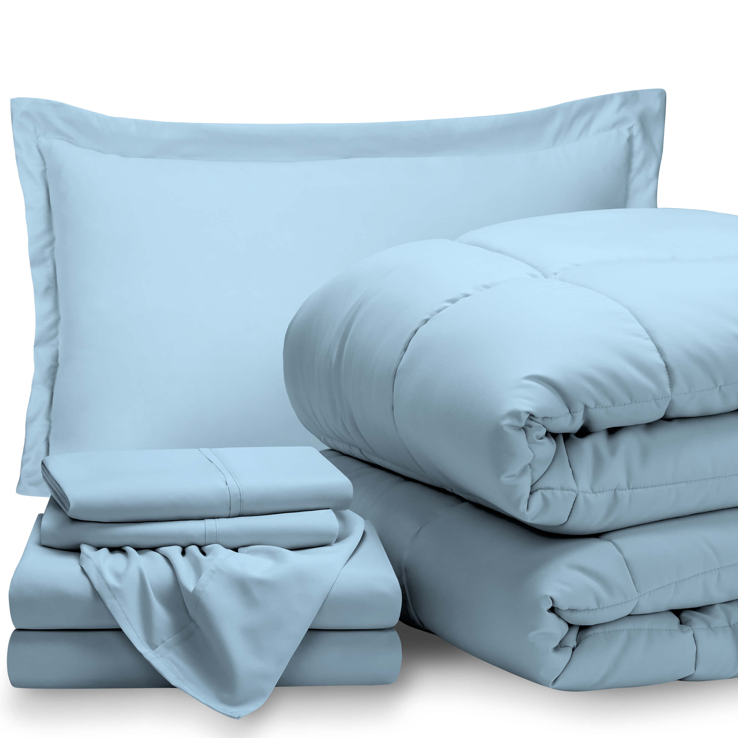 light blue comforter set for sale