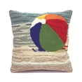 thumbnail image 2 of Liora Manne Frontporch Life's A Beach Indoor Outdoor Decorative Pillow Sand, 2 of 5
