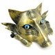 thumbnail image 1 of Máscara De Cabeza De Lobo De Halloween Máscara De Cabeza De Lobo De Halloween Fiesta Carnaval Mascarada Cosplay Bar Actuaciones Decoraciones ANGGREK Halloween Decorations, 1 of 8