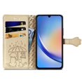 thumbnail image 3 of Funda Cartera FOXDOCK para Samsung Galaxy A35 5G , Flip PU con Relieve de Gatos y Perros, Tarjetero y Soporte, 3 of 6
